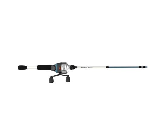 Zebco 33 Custom-Z Telescopic Spincast Combo with Strike King Tackle