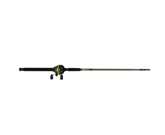 Zebco 606 Big Cat Telescopic Spincast Combo with Eagle Claw Tackle