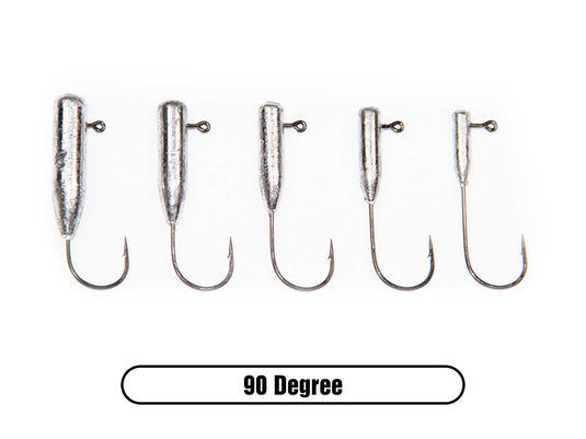 X Zone Tube 90 Degree Jig Heads