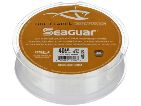 Seaguar Gold Label Fluorocarbon Leader Line – Yellow Dog Tackle Supply