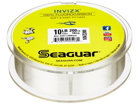 Seaguar InvizX Fluorocarbon – Yellow Dog Tackle Supply