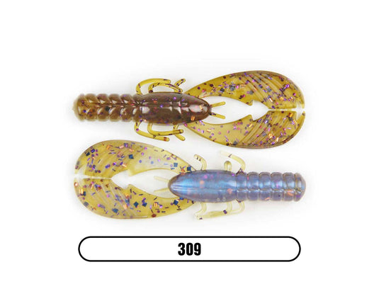 X Zone Muscle Back Finesse Craw 3.25"