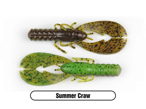 X Zone Muscle Back Finesse Craw 3.25"