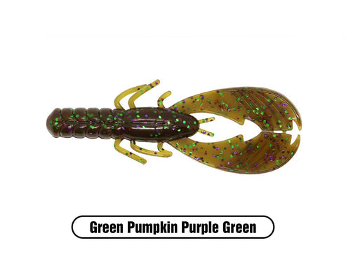 X Zone Muscle Back Finesse Craw 3.25"