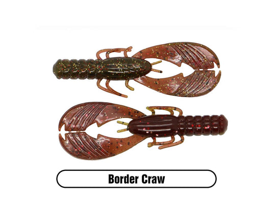 X Zone Muscle Back Finesse Craw 3.25"