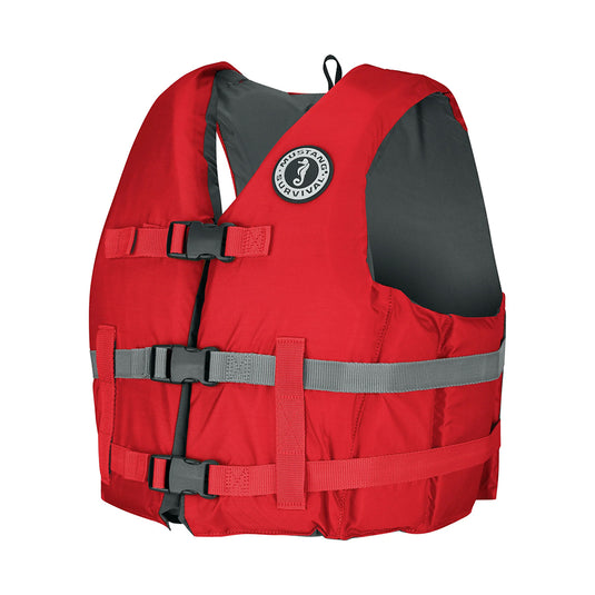 Mustang Livery Foam Vest - M/L - Red [MV7010-4-M/L]