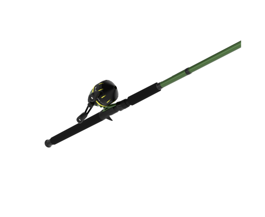 Zebco 606 Big Cat Telescopic Sppincast Combo with Eagle Claw Tackle