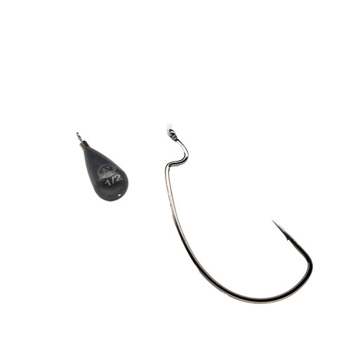 YDT Tungsten Tear Drop Shot Round Eye Weights