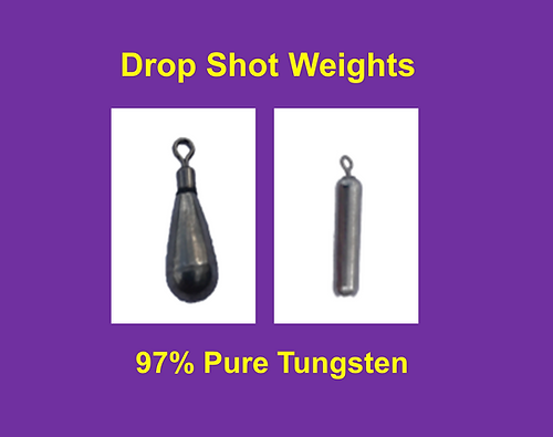 Queen Tackle Royal Tungsten Dropshot Weights